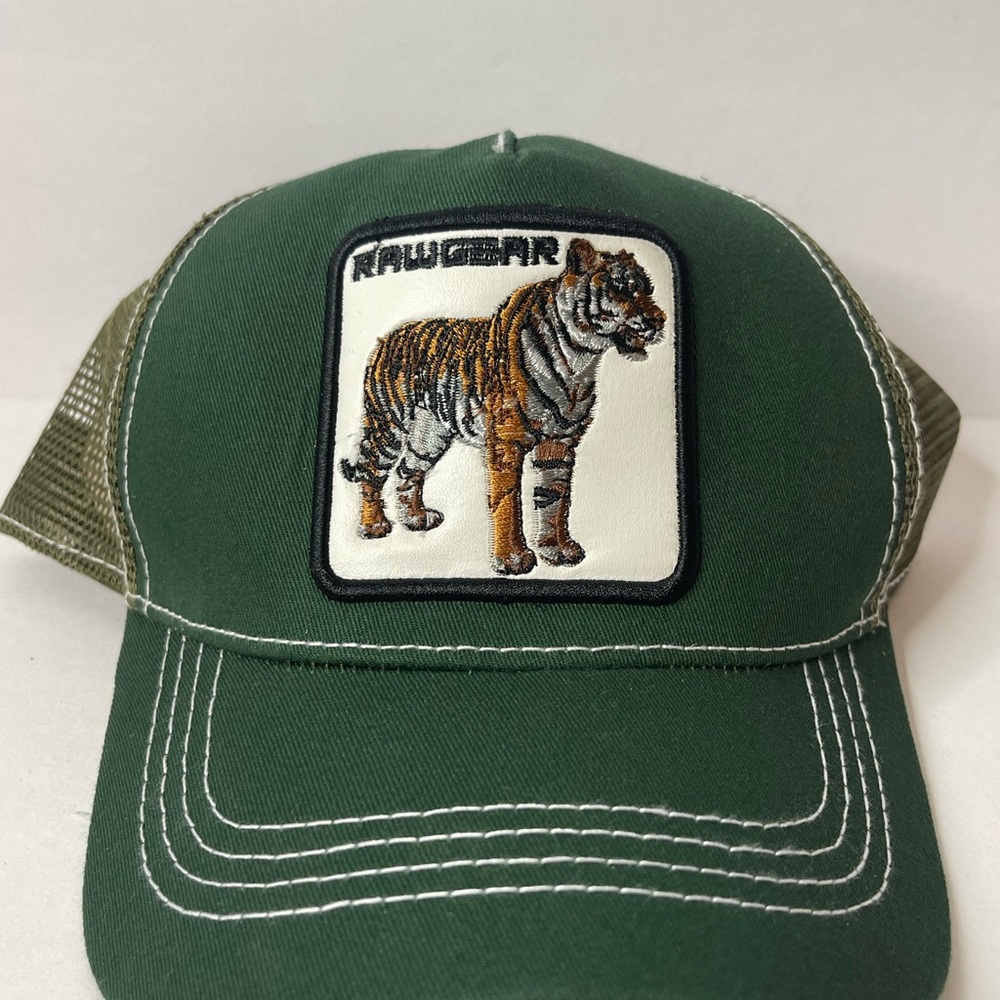 Raw gear Tiger Trucker Hat NWOT